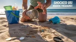 Beach Cleanup Hidden Treasure Found!