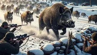 🔥 50 Hogs in 5 Minutes | Extreme Hog Hunting Action