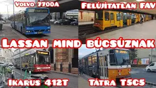 Ezek a járművek 2 éven belül TUTI BÚCSÚZNI FOGNAK! Megnéztük őket @LaciBVE-vel!