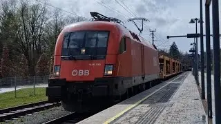 1x &Ouml;BB Taurus II (BR 1116) und 1x Desiro ML (BR 4746)