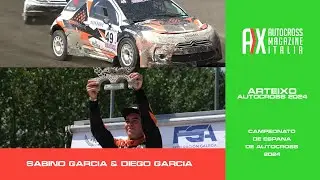 Sabino Garc&iacute;a & Diego Garc&iacute;a | Autocross Arteixo CEAX 2024 | Campeonato de Espa&ntilde;a de Autocross