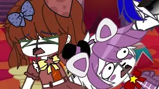 When Circus Baby And Funtime Foxy Give Funtime Freddy A Makeover PT. 2 | A Physic Fox Gacha Meme 