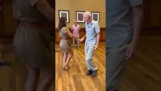 Cha Cha: Intermediate move including left-handed turn and a shoulder turn.