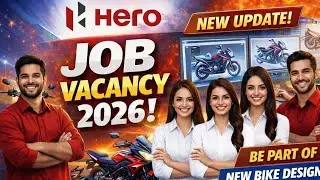 Highest Salary Hero MotoCorp Job Vacancy 2026 | Campus Placement Free Canteen + Diwali Bonus | Boys 