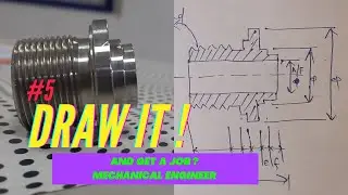 Draw It And Get A Job? || Mechaincal Engineering Interview Question