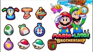 All Bros. Attacks in Mario & Luigi: Brothership (EXCELLENT Rating)