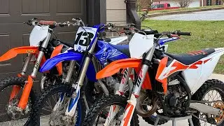 *DIY* HOW TO REBUILD FRONT SUSPENSION ON A DIRT BIKE! | YZ125 |