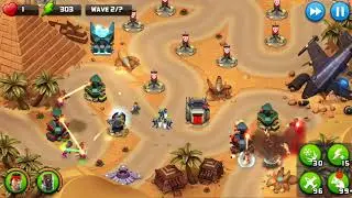 Alien Creeps TD - Challenges Level 51-Aker's Gate - Medium