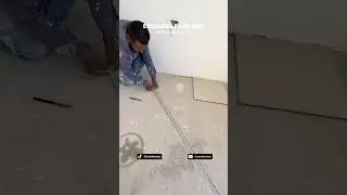 COLOCACI&Oacute;N DE PISO ✅ ESCUADRA para un EXCELENTE RESULTADO 📐 #piso #escuadra #construccion