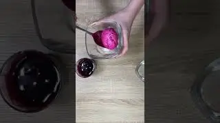 How To Color Easter Eggs PINK Natural #shorts #easteregg #easter