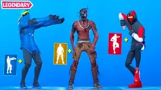 Legendary Fortnite Dances & Emotes Looks Better With These Skins! (Chapter 1 - Chapter 2)