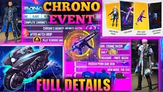 Chrono event full details | How to complete chrono event | How to get free reward in chrono event|