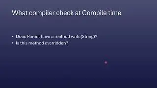 Java Inheritance Explained | Parent p = new Child() Interview Question
