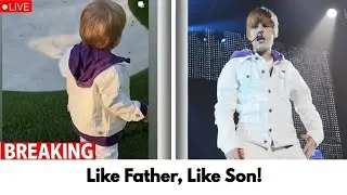 Jack Blues Bieber Sweetly Channels Dad Justin Bieber in Cute Halloween Costume