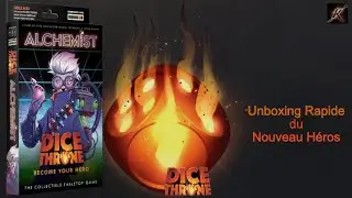 Dice Throne :The Alchemist  - Unboxing Rapide