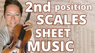 How to Learn Second Position on Violin (Free Scale Sheet + Exercises)