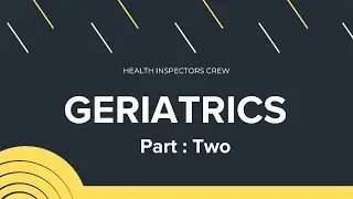 GERIATRICS PART 2 | Lifestyle & Healthy Ageing + Government Policies | DHIC 2nd Year | Paper 5