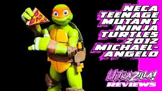 NECA TEENAGE MUTANT NINJA TURTLES 2012 MICHELANGELO | Обзор 2568