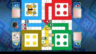 Ludo King Game in 4 Players | Ludo Game in 4 Players | Ludo Gameplay | Ludo Khela #ludogame