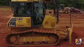 Komatsu D39PX Dozer - Cross Keys Construction Company - H&E Equipment Services