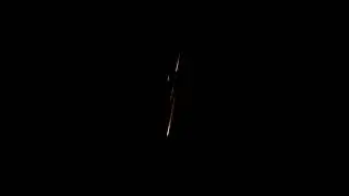 Meteors Captured in Maharashtra | Rocket Booster Reentry Burn