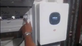 iTel 6 KW INVERTER and 5 KW lithium battery COMPLETE INSTALLATION
