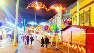 Christmas Lights in Leicester City Centre, UK 2025