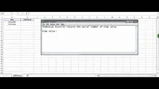 Excel TIMEVALUE Function - How to use TIMEVALUE Function