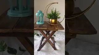 Get this aesthetic wooden table for just ₹256 from Meesho 🍂🕊️ Perfect for home decor 😍