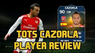 FIFA 15 Ultimate Team TOTS Санти Касорла Обзор 90 игроков Обзор FUT 15 TOTS Касорла FIFA