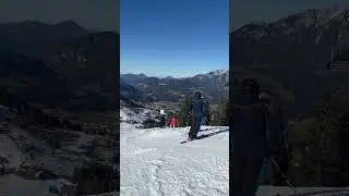 It's great fun skiing in Austrian Alps