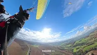 Flying Stanage Edge late Oct 2025