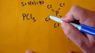 Lewis Dot Structure of PCl5 (Phosphorous PentaChloride)