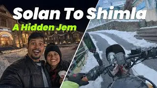 Shimla Bike Ride | Town Hall Cafe | Hunter 350 #Shimlabikeride #delhitoshimla #hunter350