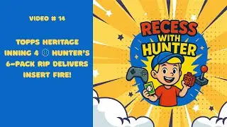 Topps Heritage Inning 4 &ndash; Hunter&rsquo;s 6-Pack Rip Delivers Insert Fire!