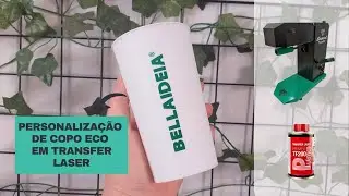 How to personalize an eco-friendly cup using laser transfer?