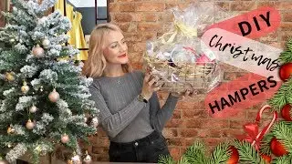 3 DIY Christmas Hamper Ideas | Home Bargains Holiday Gift Baskets (Dollar Tree)