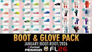NEW BOOTPACK de ENERO 2026 (Bootpack January) ➠ PES 2021 & FOOTBALL LIFE 26