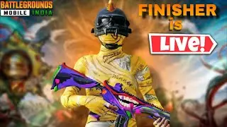 BGMI LIVE RANK PUSH. FINISHER IS LIVE |#shortsfeed #bgmi #shortlive #livestream #verticallivefeed