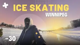 Ice skate | Red river - Winnipeg