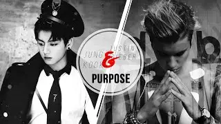 JungKook X Justin Bieber - Purpose [mashup/split audio]