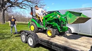 We Bought a NEW Tractor! (John Deere 1026R)