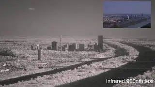 Infrared camera 950nm - test 01