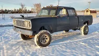 The 1978 Crew Cab Power Wagon Build Video // Cummins Swap // Floyds Mayhem Garage Ep.7