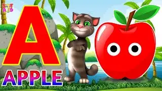Phonics Song 2 with TWO Words in 3D - A For Airplane🍎- ABC Alphabet Songs with Sounds for Children's