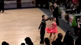 Brno Open 2013, WDSF open junior 2 latin, final chachacha