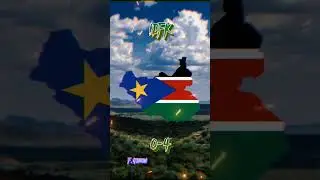 Sudan vs South Sudan (Inspired by Memoryballedit) #geography #country #sudan #southsudan #edit