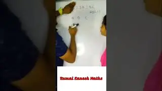 2A=3B=4C | Ratio And Proportion #mathstricks #rumalkaneshmaths #ratio ratio#shorts