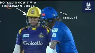 Azam Khan Vs Dale Steyn Funny Moment |Galle Gladiators vs Kandy Tuskers |LPL 2020.
