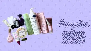 I finiti di marzo 2025 // skincare, capelli, igiene personale, profumi #empties